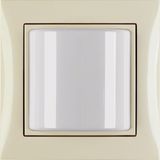 Light signal frame, S.1, white glossy