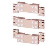 busbar L1-3 transformer measurement field 2x100x10 mm, W: 400 mm