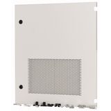 XTSZDSQV3R-H700W600 Section wide door, ventilated, right, HxW=700x600mm, IP31, grey
