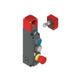 NG series safety switch with lock and integrated control devices, with actuator