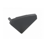 Plug for corner surface-mounted profile GLAX, left 5pcs.+right, (set of 10 pcs.), black
