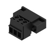 PCB plug-in connector, male plug, 3.81 mm, Number of poles: 3, 180°, Clamping yoke connection, Clamping range, max. : 1.5 mm², Box