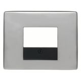 Center RJ-datacont.ds. 2-sc, birch Arsys, stainless steel