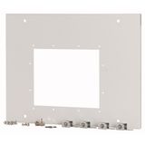 XTMPIX16FC-H550W425 Front cover for IZMX16, fixed, HxW=550x425mm, grey
