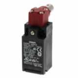 Safety Limit switch, D4NH, M20 (1 conduit), 3NC (slow-action), shaft a D4NH0056B