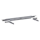 T-piece adapter, coupling for the BKG/BKB floor duct with a 300 mm width