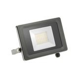 LED floodlight VIPER, 30 W, 2700 lm, 4000K, AC220-240V, IP65, 120°, gray
