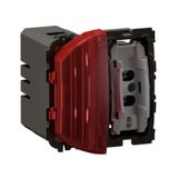 SANITARY CALL BUTTON IP20 WITH RED CALL BACK INDICATOR 24V