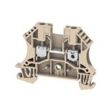 Terminal block 4 mm² phase, 800V/32A, screw