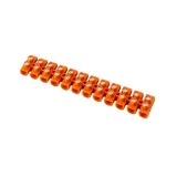 Thermoplastic connector strip LTF12-6.0 orange