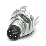 SACC-DSI-M 8MS-6CON-L180 SH - Device connector, rear mounting