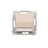 LED luminaire, 230V, cream white/electro white
