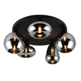 Lumina ceiling lamp 5xE14 chrome plated