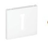 COV PLAT F/T8 FRENCH TELEP SOCKET MATTE BLACK