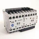 Allen-Bradley, 104-K Mini Reversing Contactors, Screw Type Terminals, 12 A, System Control Voltage: 110V 50Hz/120V 60Hz, 3 N.O. Main Contacts, 1 N.C. Auxiliary Contact