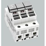 SBCH 3x38 32A 690V fuseholder