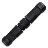 Plug + socket M16, 5-pin, IP67, solder