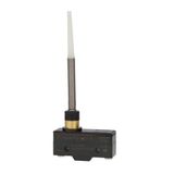 General purpose basic switch, flexible rod (high OF), SPDT, 15A, drip proof, screw terminals Z15G9101H