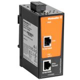 PoE injector, Gigabit Ethernet, 1x RJ45 10/100/1000BaseT(X), 1x RJ45 1