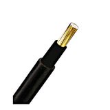 PVC Insulated Heavy Current Cable 0,6/1kV NYY-O 1x16re bk (The price is shown without markup on metals. Request a quote for accurate information)