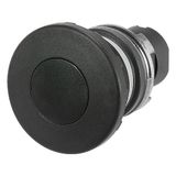 Mushroom push-button Ø 40, black