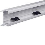 Wall trunking base C-profile BRN 70x130mm of PVC in light grey