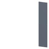 SIVACON, grille, for upgrading from IP2X to IP4X, W: 300 mm, zinc-plated