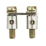 Cross-connector (terminal), when screwed in, Silver grey, 41 A, Number of poles: 4, Pitch in mm (P): 11.00, Insulated: No, Width: 2 mm