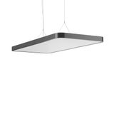 TRIONA rectangle, 135 W, 17000 lm, 830, anthracite, DALI Pendant lumin