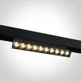 BLACK 22W WW 48V IP20 ADJUSTABLE DALI MINI MAXI P&P