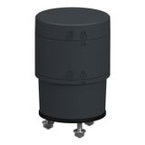 XV6 24V base with 3-pin & cover (grey)