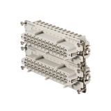 HDC insert, Female, 500 V, 16 A, Number of poles: 24, PUSH IN, Size: 8