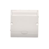 Double hotel room switch with indicator light, white, 10A, 2A