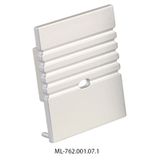 Terminal with hole for PC, silver color, 1 pc