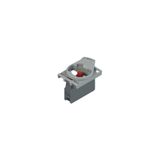 Complete unit with contact block 1NC and fixing adapter