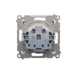 R-TV-SAT final aerial socket, atten.: 1dB, Bronze matt, metalic