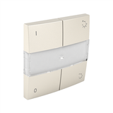 COV PLAT F/DIMMER SWITCH PLATINUM