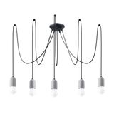 SOLLUX - Pendant lamp SL.1161 NESO 5 5xE27 5x15W