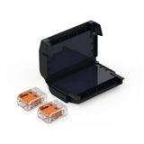 Gel box + 2 cleme Wago de 2 poli, max. 4mmp