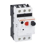 Motor protection circuit breaker, IEC breaking capacity Icu 100kA at 400V, 4...6.5A