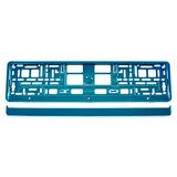License Plate Frame - Turquoise metalic