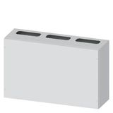 SK1 marshaling box, IP55 H=500, W=800, D=250 screwed front plate