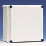 Empty enclosure with cover RAL7035, 270X270