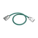 H.D.S. Copper Trunk cable, class Ea, 500MHz, aqua, 24.0m