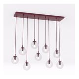 COSMO 9 BURGUNDY TRANSPARENT