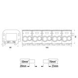 Distribution block LK70/50-5 SSSNZ