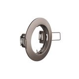 Spot luminaire housing PARMA, IP20, round, patina