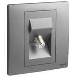 281152DS Mallia Senses 1 gang TV female terminal socket outlet