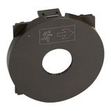 KEY SWITCH EMERGENCY LIGHTTING COVER GRAPHITE