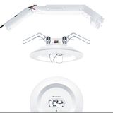 RESCLITE PRO MRCR ESC90 E3D WH - Safety luminaire